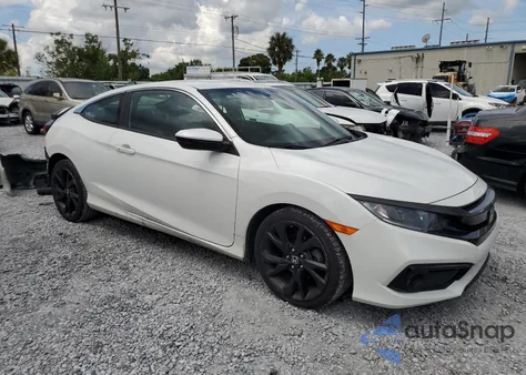 2019 Honda Civic Sport из США, поврежденный, VIN 2HGFC4B83KH302409